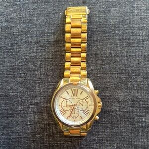 Michael Kors Gold Chronograph Watch